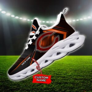 Custom Name Chicago Bears Personalized Max Soul Shoes Ver 2