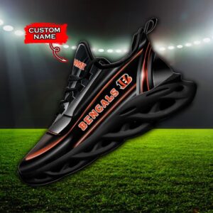 Custom Name Cincinnati Bengals Personalized Max Soul Shoes 95