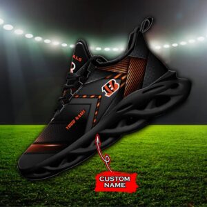 Custom Name Cincinnati Bengals Personalized Max Soul Shoes Fan Gift
