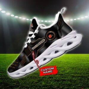 Custom Name Cleveland Browns Personalized Max Soul Shoes 81