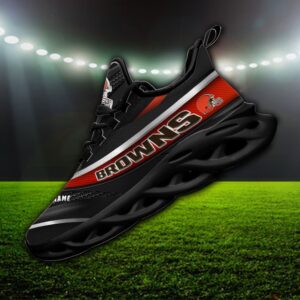 Custom Name Cleveland Browns Personalized Max Soul Shoes 94