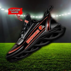 Custom Name Cleveland Browns Personalized Max Soul Shoes 95