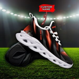 Custom Name Cleveland Browns Personalized Max Soul Shoes Ver 1