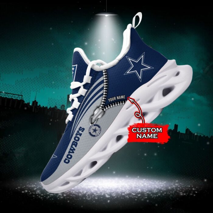 Custom Name Dallas Cowboys Personalized Max Soul Shoes 75
