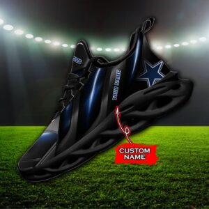 Custom Name Dallas Cowboys Personalized Max Soul Shoes Ver 1
