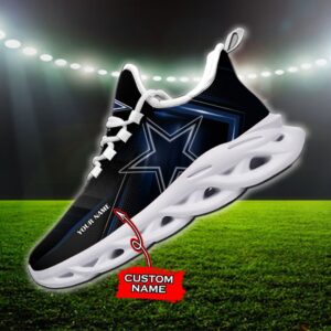 Custom Name Dallas Cowboys Personalized Max Soul Shoes Ver 2