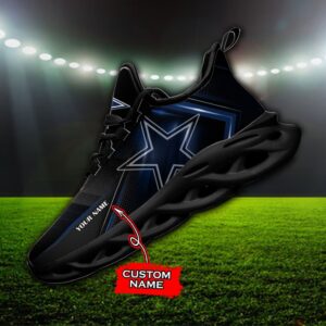 Custom Name Dallas Cowboys Personalized Max Soul Shoes Ver 2