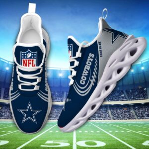 Custom Name Dallas Cowboys Personalized Max Soul Shoes for Fan