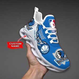 Custom Name Dallas Mavericks Personalized Max Soul Shoes 100 M12