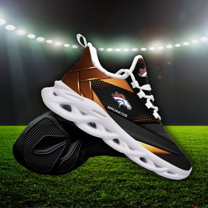 Custom Name Denver Broncos Personalized Max Soul Shoes 87