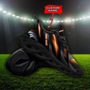 Custom Name Denver Broncos Personalized Max Soul Shoes Ver 1