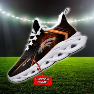 Custom Name Denver Broncos Personalized Max Soul Shoes Ver 2