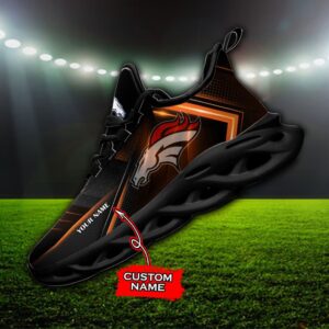 Custom Name Denver Broncos Personalized Max Soul Shoes Ver 2