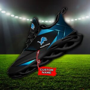 Custom Name Detroit Lions Personalized Max Soul Shoes C15 CH1