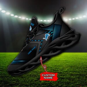 Custom Name Detroit Lions Personalized Max Soul Shoes Ver 3