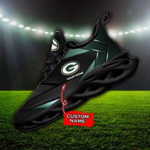 Custom Name Green Bay Packers Personalized Max Soul Shoes C15 CH1