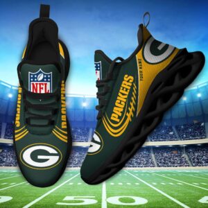 Custom Name Green Bay Packers Personalized Max Soul Shoes for Fan