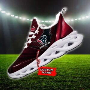 Custom Name Houston Texans Personalized Max Soul Shoes