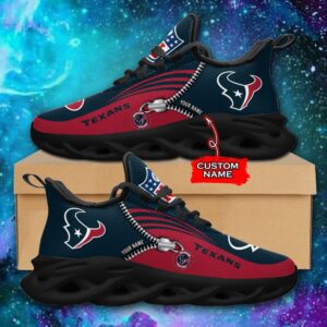 Custom Name Houston Texans Personalized Max Soul Shoes 75