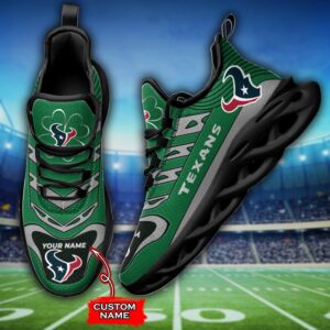 Custom Name Houston Texans Personalized Max Soul Shoes 76