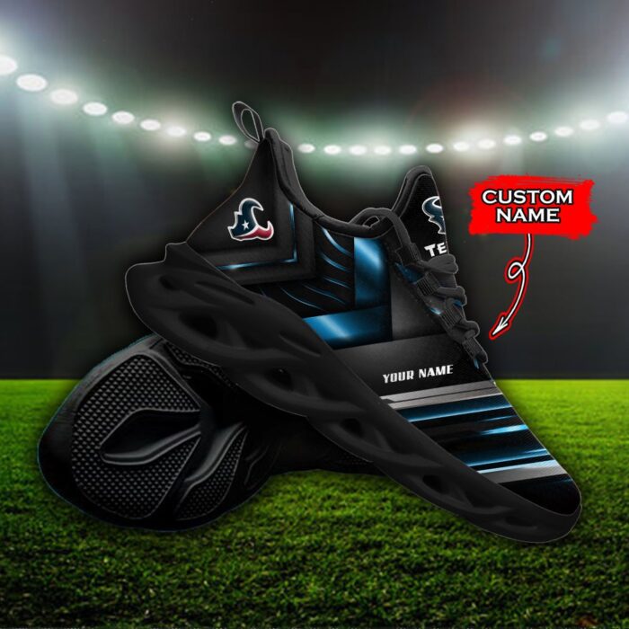 Custom Name Houston Texans Personalized Max Soul Shoes 86