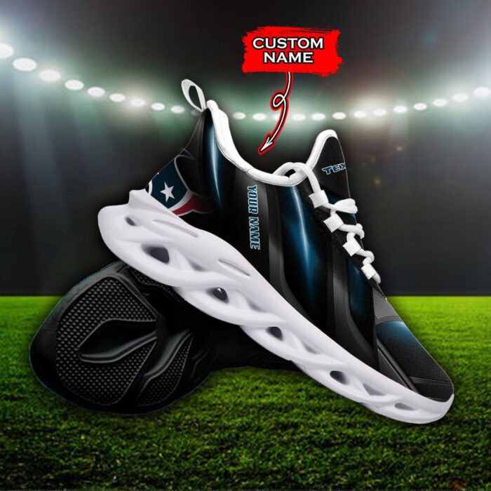 Custom Name Houston Texans Personalized Max Soul Shoes Ver 1