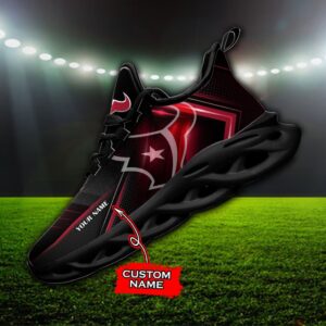 Custom Name Houston Texans Personalized Max Soul Shoes Ver 2