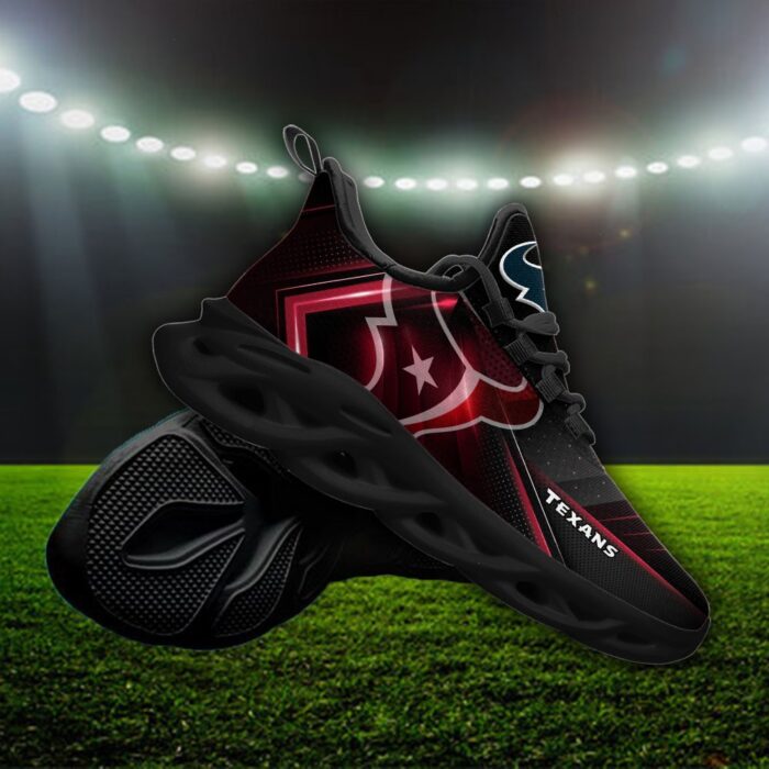 Custom Name Houston Texans Personalized Max Soul Shoes Ver 2