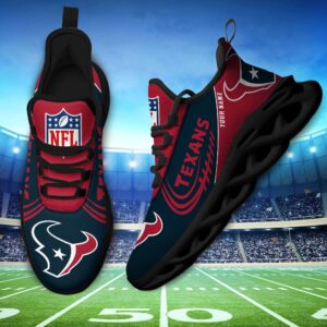 Custom Name Houston Texans Personalized Max Soul Shoes for Fan
