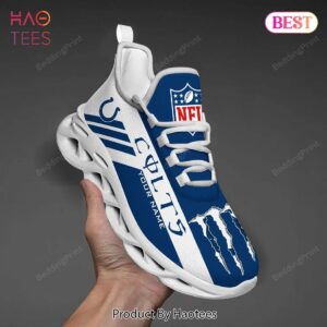 Custom Name Indianapolis Colts NFL Max Soul Shoes