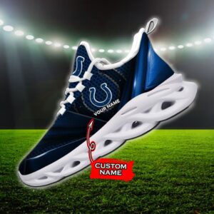 Custom Name Indianapolis Colts Personalized Max Soul Shoes