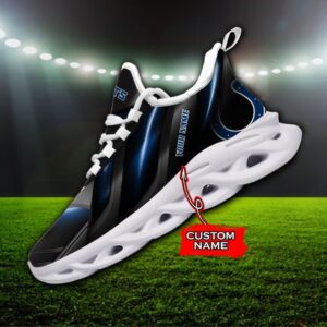 Custom Name Indianapolis Colts Personalized Max Soul Shoes Ver 1