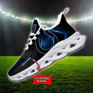 Custom Name Indianapolis Colts Personalized Max Soul Shoes Ver 2
