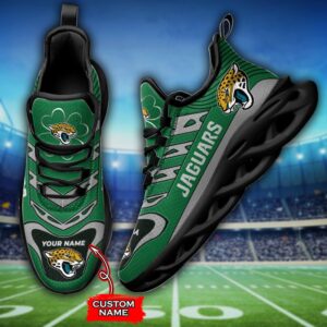Custom Name Jacksonville Jaguars Personalized Max Soul Shoes 76