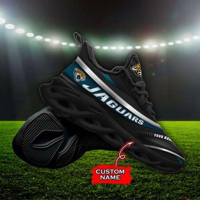 Custom Name Jacksonville Jaguars Personalized Max Soul Shoes 94