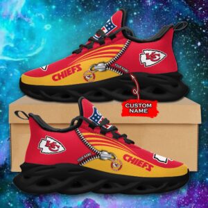 Custom Name Kansas City Chiefs Personalized Max Soul Shoes 75