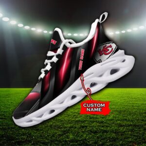 Custom Name Kansas City Chiefs Personalized Max Soul Shoes Ver 1