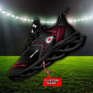 Custom Name Kansas City Chiefs Personalized Max Soul Shoes Ver 3