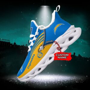 Custom Name Los Angeles Chargers Personalized Max Soul Shoes 75