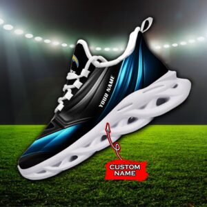 Custom Name Los Angeles Chargers Personalized Max Soul Shoes 85