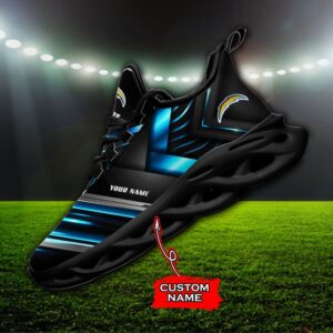 Custom Name Los Angeles Chargers Personalized Max Soul Shoes 86