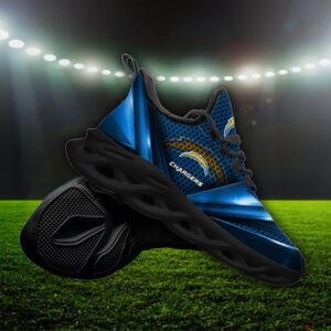 Custom Name Los Angeles Chargers Personalized Max Soul Shoes 89