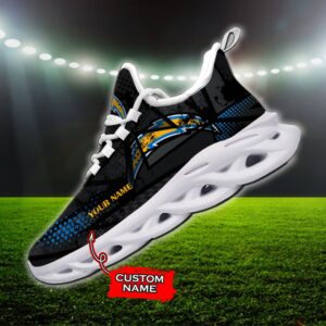 Custom Name Los Angeles Chargers Personalized Max Soul Shoes 92