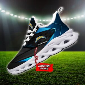 Custom Name Los Angeles Chargers Personalized Max Soul Shoes C15 CH1