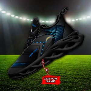 Custom Name Los Angeles Chargers Personalized Max Soul Shoes Ver 3