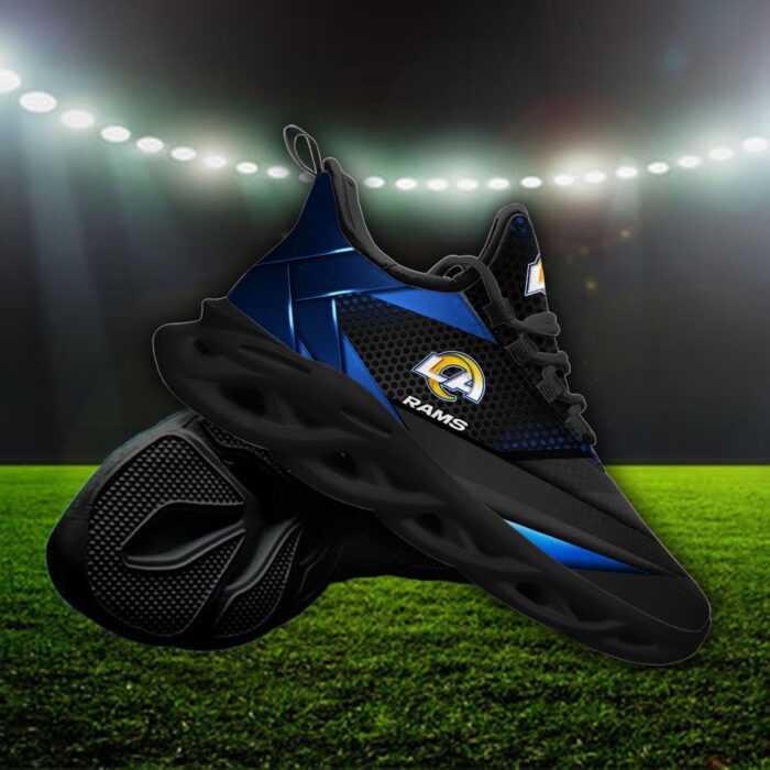 Custom Name Los Angeles Rams Personalized Max Soul Shoes 87