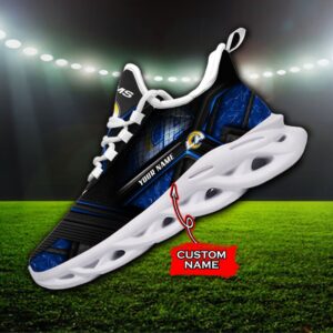 Custom Name Los Angeles Rams Personalized Max Soul Shoes 93