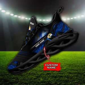 Custom Name Los Angeles Rams Personalized Max Soul Shoes 93