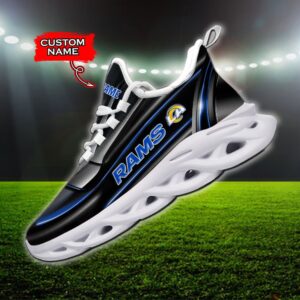 Custom Name Los Angeles Rams Personalized Max Soul Shoes 95