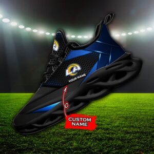 Custom Name Los Angeles Rams Personalized Max Soul Shoes C15 CH1